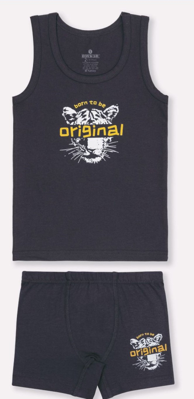 Комплект белья ( майка+ трусы-шорты) Комплект белья ( майка+ трусы-шорты)